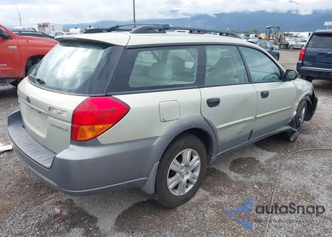 2005 Subaru Outback 2.5I из США, поврежденный, VIN 4S4BP61C057391287